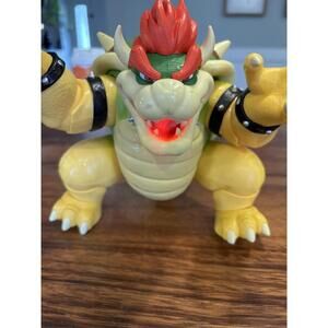 Nintendo The Super Mario Bros. Movie Bowser Figure with Fire Breathing Effect